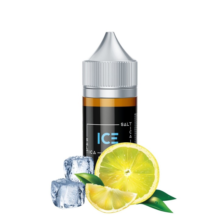 Saltica Ice Salt Likit, Limon ve Buz Temalı E-Likit Şişesi