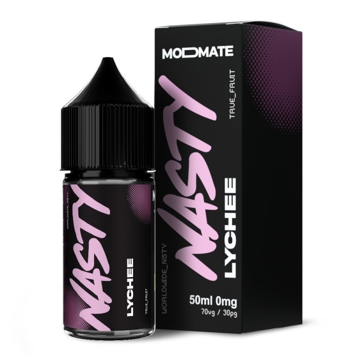 Nasty Juice Lychee E Likit 50ml Siyah Kutu ve Şişe