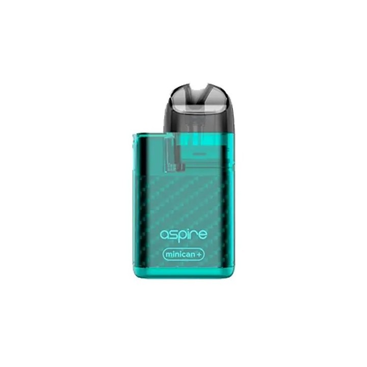 Aspire Minican Plus Pod Mod - Turkuaz Şeffaf Elektronik Sigara Cihazı