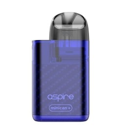 Aspire Minican Plus Pod Mod Mavi, Şeffaf MTL Vape Cihazı