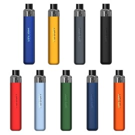 GeekVape Wenax K1 Pod Mod renk seçenekleri, mavi, sarı, gri, kırmızı, yeşil.