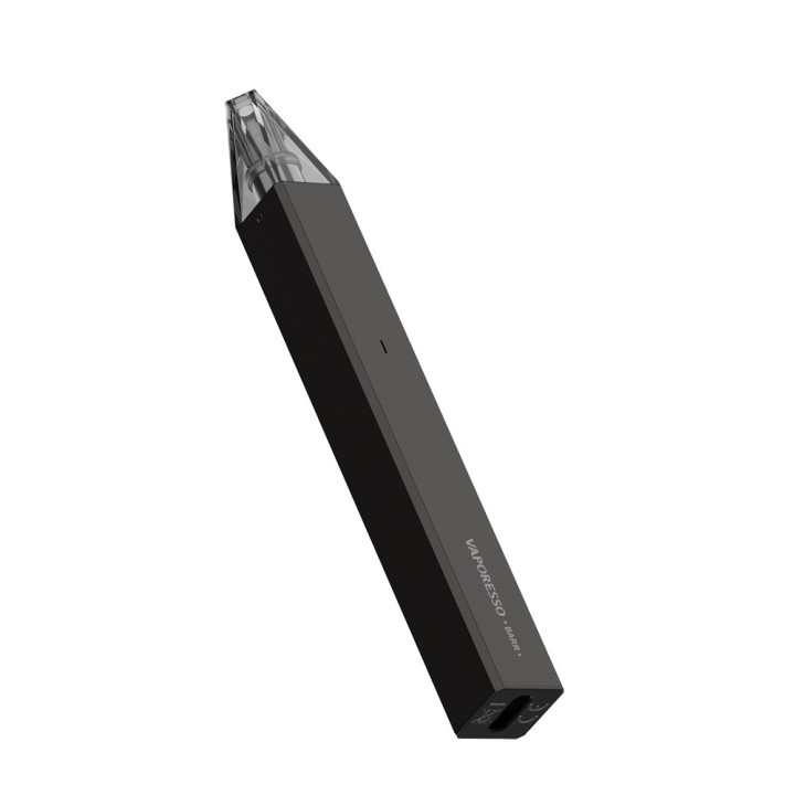 Vaporesso Barr Pod Mod siyah renk, ince ve şık tasarım elektronik sigara
