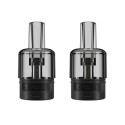 Voopoo ITO 2'li Kartuş yedek tank, şeffaf ve siyah renkli.