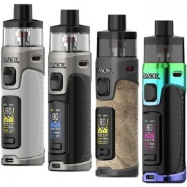 Smok RPM 5 Pro Pod Mod çeşitleri: Beyaz, Siyah, Deri ve Yeşil vape.
