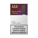 Juul 2 Blackcurrant Tobacco kartuş, 2'li paket, 18mg/mL nikotin.