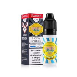 Dinner Lady Lemon Sherbet Salt Likit 20mg/ml 10ml e-likit