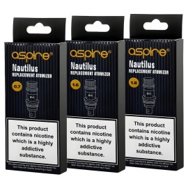 Aspire Nautilus BVC Coil 0.7, 1.6, 1.8 Ohm Yedek Atomizer Paket