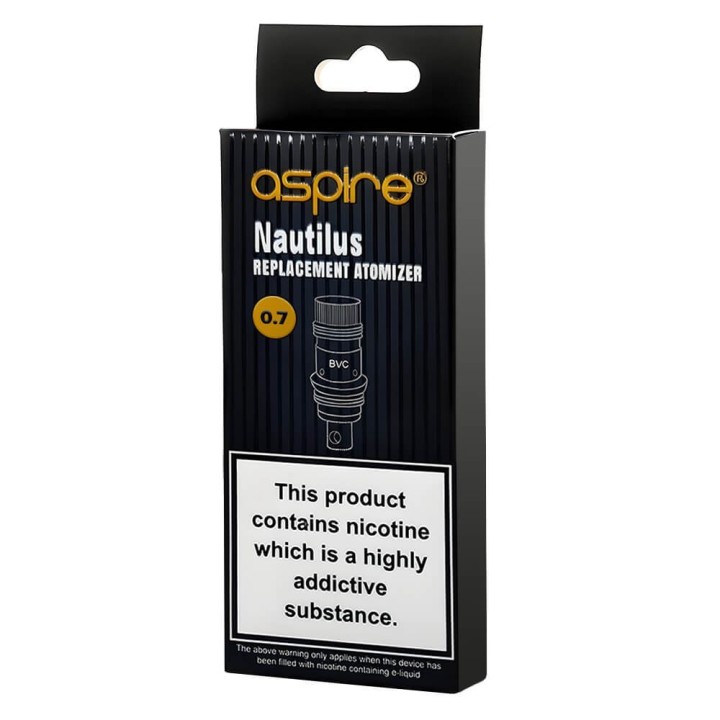 Aspire Nautilus 0.7 Ohm BVC Atomizer Coil Yedek Kartuş Ambalajı