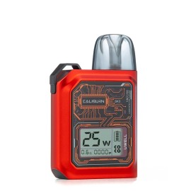 Uwell Caliburn GK3 Kırmızı Pod Mod Elektronik Sigara, Dijital Ekranlı