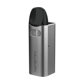 Uwell Caliburn AZ3 Pod Mod Gümüş renk, kompakt MTL elektronik sigara.