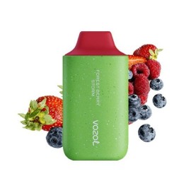 Vozol Star 6000 Forest Berry Storm yeşil kullan at elektronik sigara meyveli.