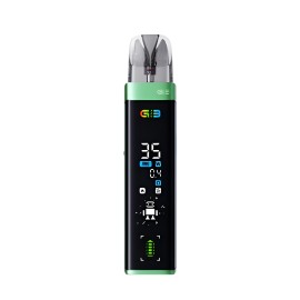 Uwell Caliburn G3 Pro Pod Mod Siyah Yeşil, Ayarlanabilir Watt Ekranlı