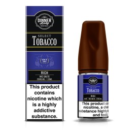 Dinner Lady Select Tobacco Rich Salt Likit, 20mg/ml, 30ml