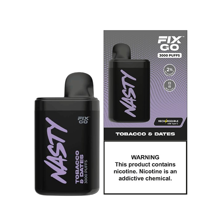 Nasty Juice Fix Go 3000 Kullan At