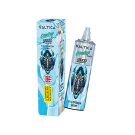 Saltica Cyberpunk 12000 Kiwi Dragon Berry Tek Kullanımlık Elektronik Sigara