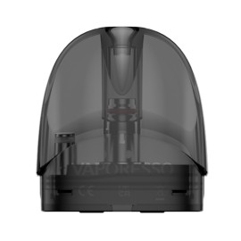 Vaporesso Zero 2 S Kartuş yedek kartuş, şeffaf koyu gri.