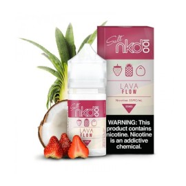 NKD Salt Lava Flow likit, çilek, ananas ve hindistan cevizli.