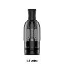 GeekVape Wenax M1 Kartuş 1.2 Ohm, Şeffaf Siyah Yedek Pod