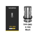 Voopoo TPP-DM3 0.15Ω Mesh Coil, 3'lü Paket, Metal