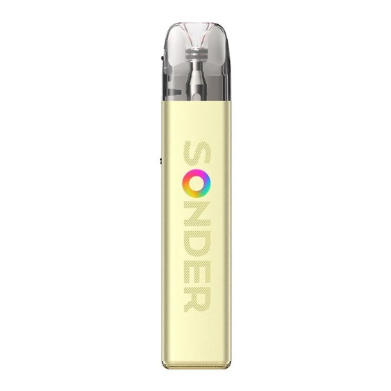 GeekVape Sonder Q2 Pod Mod Sarı, kompakt ve şık pod cihaz.