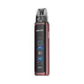 GeekVape Wenax Q Ultra Pod Mod pembe, dijital ekranlı elektronik sigara.