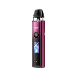 GeekVape Wenax Q Pro Pod Mod pembe, dijital ekranlı elektronik sigara.