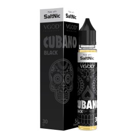 VGOD Cubano Black Salt Likit 30ml SaltNic Elektronik Sigara Likiti