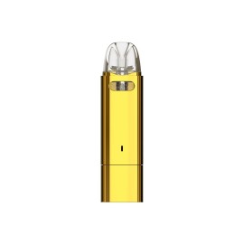Uwell Caliburn AZ3 Grace Pod Mod Altın renkli, kompakt elektronik sigara cihazı.