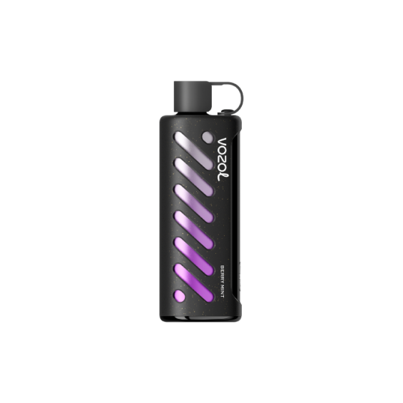 Vozol Gear Shisha 25000 Berry Mint Siyah Tek Kullanımlık Elektronik Sigara