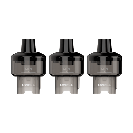 Uwell Crown M Kartuş 3'lü Paket, Füme/Siyah, Yedek Parça