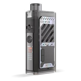 Aspire Cloudflask X Pod Mod Siyah Şeffaf, Dijital Ekranlı Elektronik Sigara