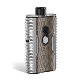 Aspire Cloudflask III Pod Mod - Gümüş/Kahve Deri Desenli Elektronik Sigara