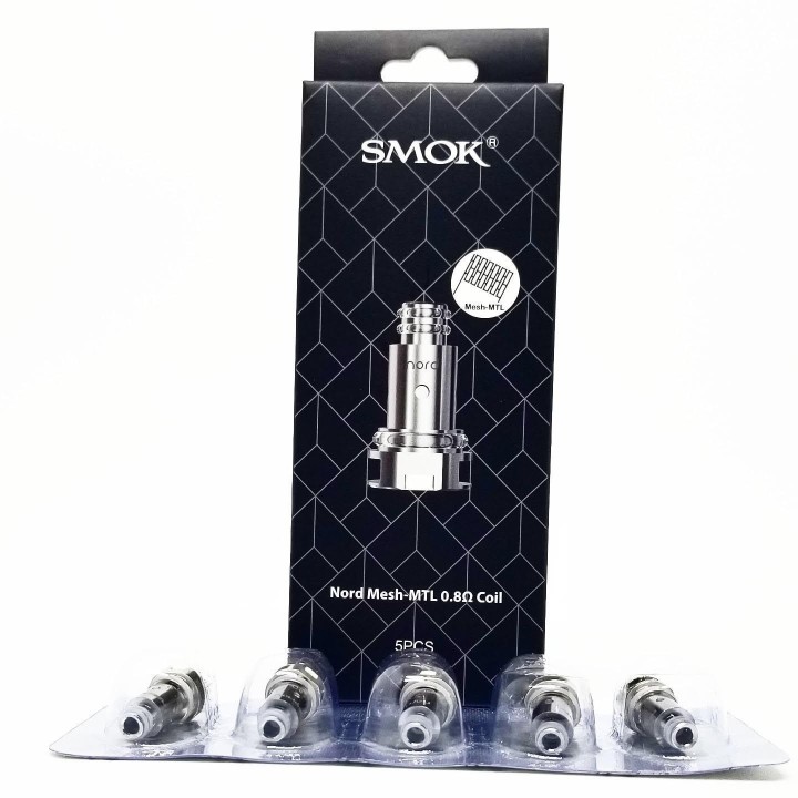 Smok Nord 2 0.8 Ohm MTL Coil 5'li Paket Yedek Kartuş