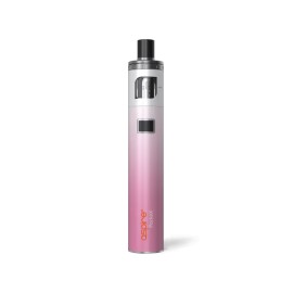 Aspire PockeX Pod Mod pembe renkli, kompakt e-sigara cihazı, MTL tank.