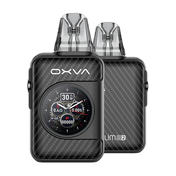 OXVA Xlim SQ Pro Siyah Karbon Fiber Pod Mod Elektronik Sigara