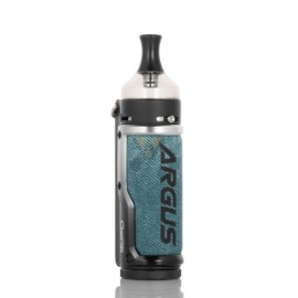 Voopoo Argus 40W Pod Mod, Turkuaz Kumaş Kaplama, Kompakt Vape Cihazı