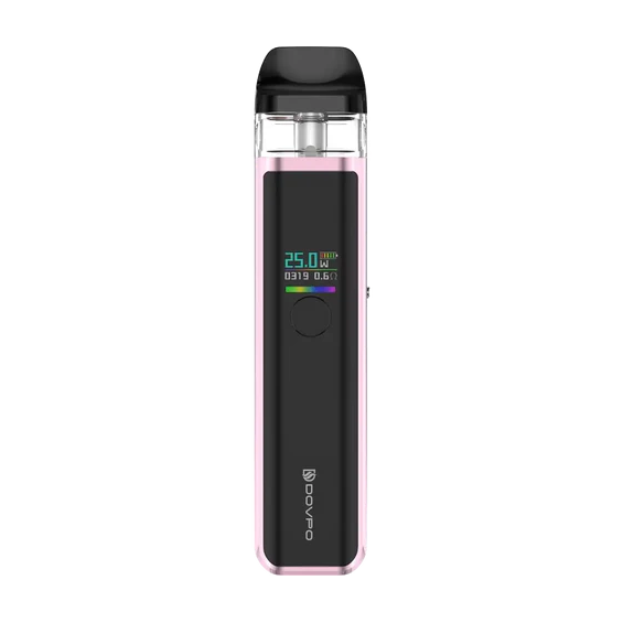Dovpo AYCE Pro 2 Pod Mod pembe/siyah, ayarlanabilir watt ekranlı.