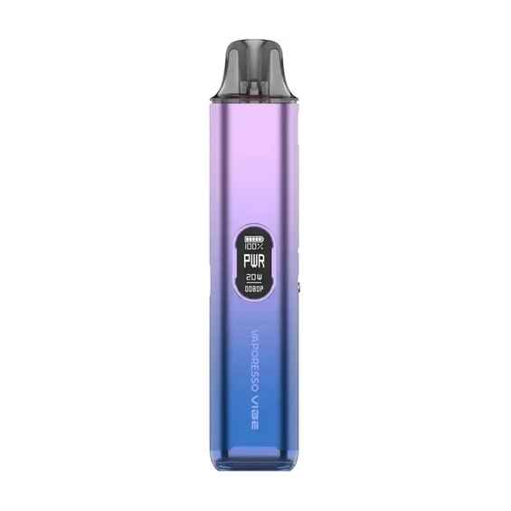Vaporesso Vibe Pod Mod Mor-Mavi Degrade Renkli Dijital Ekranlı Elektronik Sigara