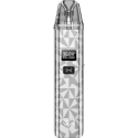 OXVA Xlim Classic Pod Mod, Gümüş Geometrik Desenli, Dijital Ekranlı