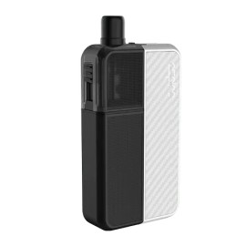Aspire Flexus Blok Pod Mod, Siyah Beyaz Karbon Fiber Desenli Elektronik Sigara