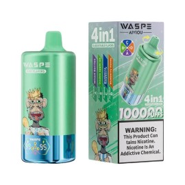 Waspe 4in1 100K Kullan At Yeşil Vape Dijital Ekranlı