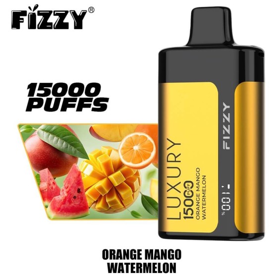 Fizzy Luxury 15000 Puffs Orange Mango Watermelon kullan at elektronik sigara