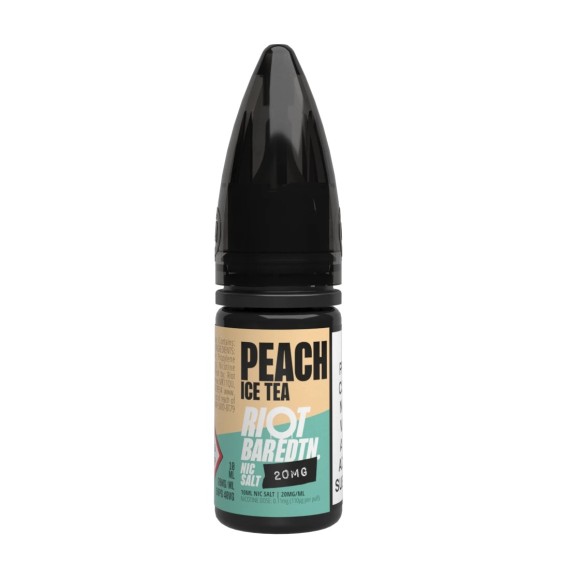 Riot Peach Ice Tea Salt Likit 20mg Nikotinli 10ml E-Likit
