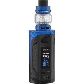 Smok Rigel Pod Mod mavi/siyah, 230W ekranlı elektronik sigara cihazı