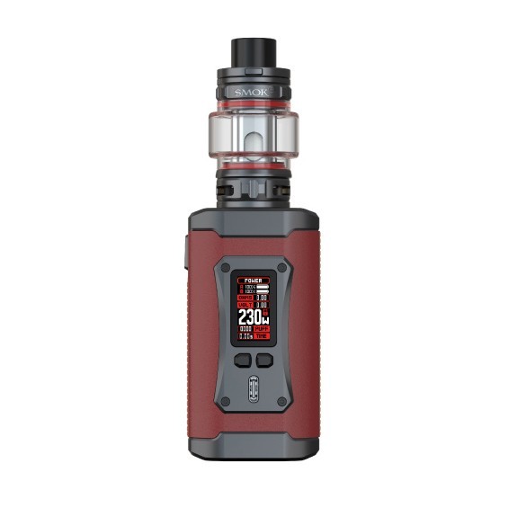 Smok Morph 2 Pod Mod Kırmızı, 230W güçlü elektronik sigara cihazı.