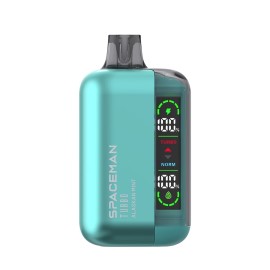 Smok Spaceman Turbo Alaskan Mint Kullan At, Turkuaz Ekranlı