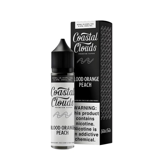 Coastal Clouds Kan Portakal Şeftali E Likit 60ml Premium Buhar