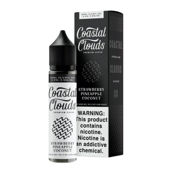 Coastal Clouds Çilek Ananas Hindistan Cevizi E Likit 60ml
