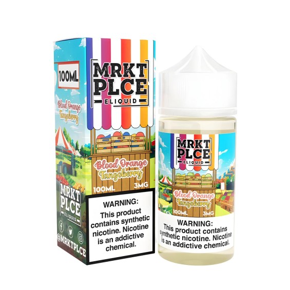 Mrkt Plce Forbidden Berry E Likit 100ml Kan Portakal Tangoberry E-Likit