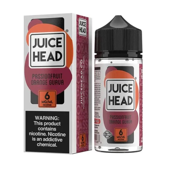 Juice Head Passionfruit Orange Guava E Likit 6mg Nikotinli